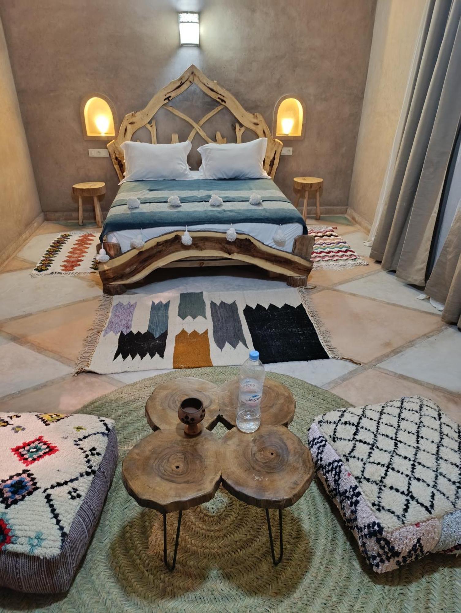 Riad Al Maktoub Maison D'Hotes Ecologique Marrakesh Exterior foto